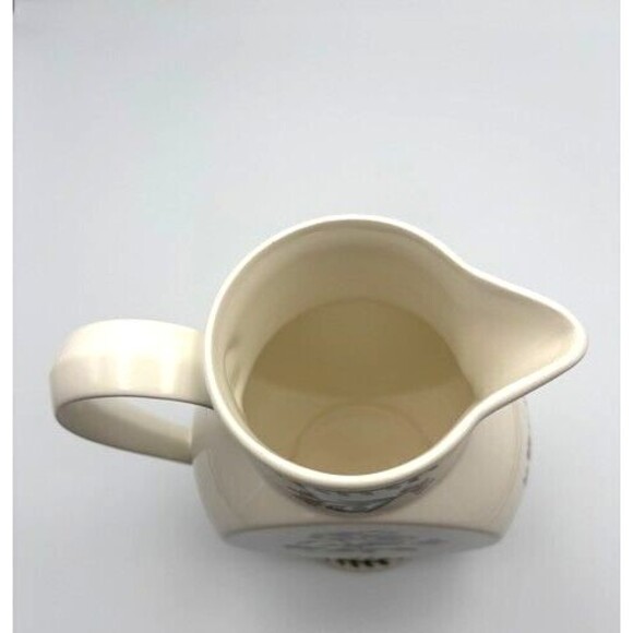 Portmeirion Botanic Garden 7 3/4" Coral Jug Pitcher Sweet William/Pansy England - Picture 5 of 8